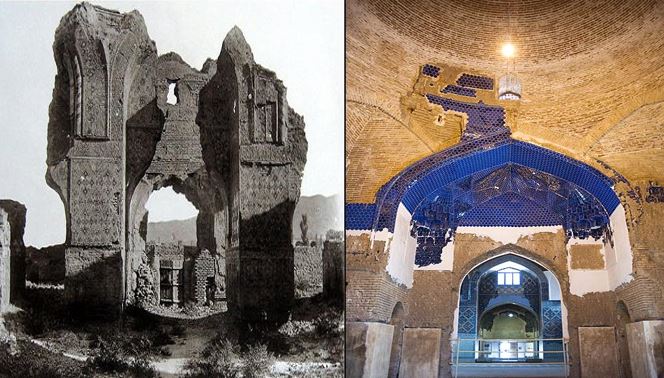 زلزله مسجد کبود تبريز يا مسجد مظفريه