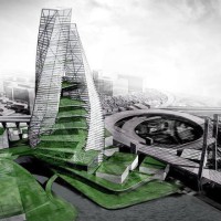 دانلود رساله برج سبز متحرک با رویکرد معماری پایدار
