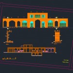 دانلود نقشه های کاروانسرای حسین خانی